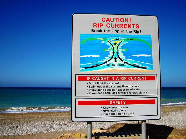 rip currents