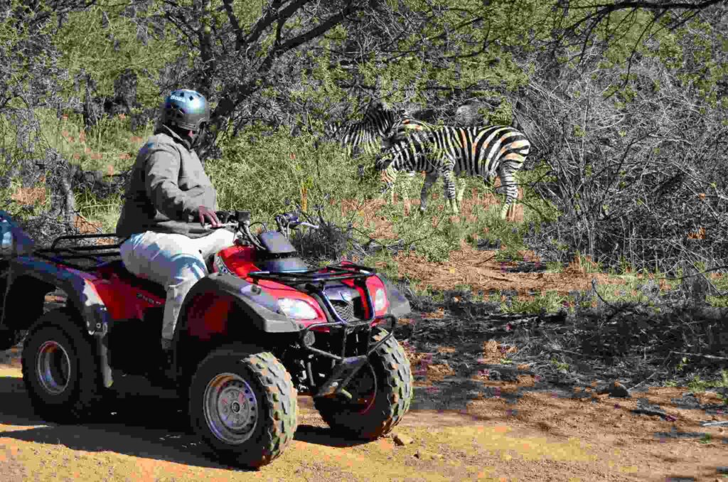 quad biking at Sun City 